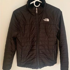 Girls Mossbud Swirl The North Face coat